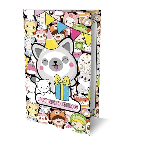 Uitnodigingen Kawaii 1 PK 952 / set van 6 Uitnodigingen Kawaii 1 PK 952 / set van 6 von Interstat International Stationary
