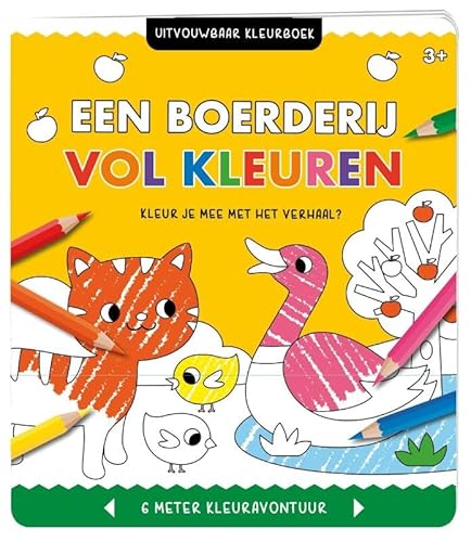 Uitvouwbaar kleurboek - Een boerderij vol kleuren: Kleur je mee met het verhaal? Uitvouwbaar kleurboek - Een boerderij vol kleuren: Kleur je mee met het verhaal? von Interstat International Stationary