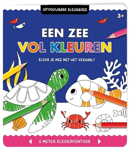 Uitvouwbaar kleurboek - Een zee vol kleuren: Kleur je mee met het verhaal? Uitvouwbaar kleurboek - Een zee vol kleuren: Kleur je mee met het verhaal? von Interstat International Stationary