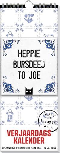 Verjaardagskalender MTTCW Tegeltjes: Heppie Bursdeej To Joe Verjaardagskalender MTTCW Tegeltjes: Heppie Bursdeej To Joe
