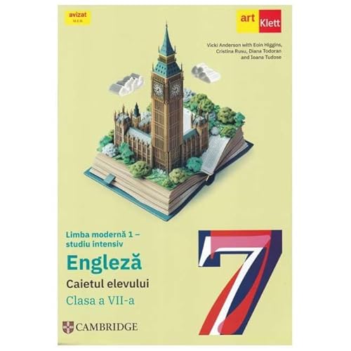 Limba Engleza. Limba Moderna 1. Caietul Elevului. Studiu Intensiv. Clasa A 7-A von Grupul Editorial Art