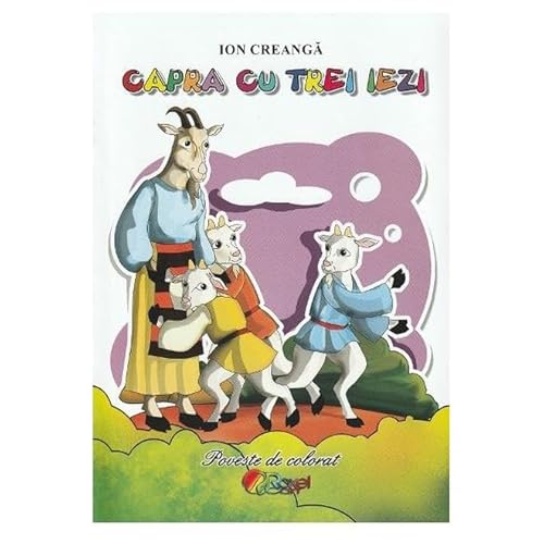 Capra Cu Trei Iezi. Poveste De Colorat Capra Cu Trei Iezi. Poveste De Colorat von Roxel Cart