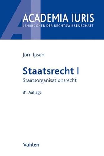 Staatsrecht I: Staatsorganisationsrecht