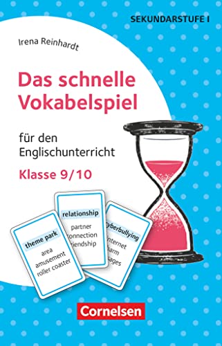 Das schnelle Vokabelspiel - Englisch - Klasse 9/10: Für den Englischunterricht - 30 Lernkarten Das schnelle Vokabelspiel - Englisch - Klasse 9/10: Für den Englischunterricht - 30 Lernkarten