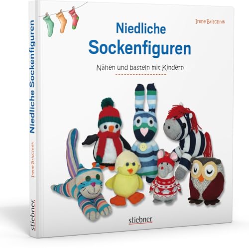 Niedliche Sockenfiguren. Nähen und Basteln mit Kindern