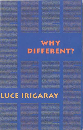 Why Different?: A Culture of Two Subjects (Semiotext(e) / Foreign Agents)
