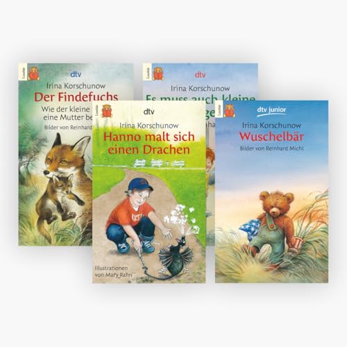 4 Kinderbuchklassiker von Irina Korschunow + 1 exklusives Postkartenset