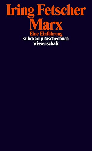 Marx: Eine Einführung (suhrkamp taschenbuch wissenschaft) von Suhrkamp Verlag AG