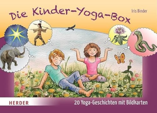 Die Kinder-Yoga-Box: 20 Yoga-Geschichten mit Bildkarten und Begleitheft von Herder