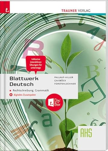 Blattwerk Deutsch - Rechtschreibung, Grammatik AHS + digitales Zusatzpaket von Trauner Verlag