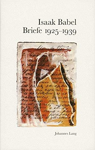 Briefe 1925-1939 von Lang, Helmut