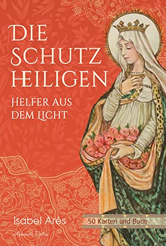 Die Schutzheiligen: Helfer aus dem Licht - 50 Karten mit Buch von Aquamarin