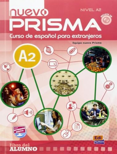 Nuevo Prisma A2 Students Book with Audio CD: Student Book + CD von Edinumen
