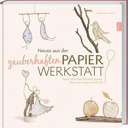 Neues aus der zauberhaften Papierwerkstatt: Noch mehr hauchschöne Bastel-Ideen aus Papier und Draht.