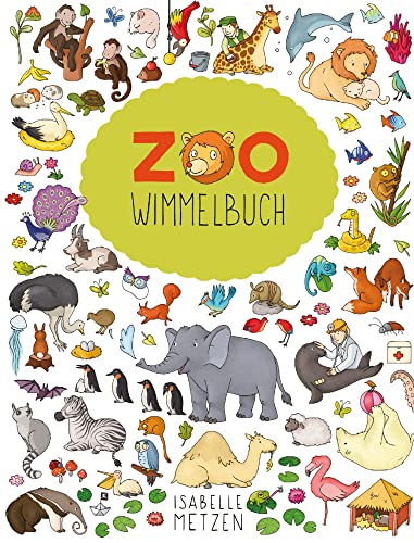 Zoo Wimmelbuch Pocket: Die praktische kleine Ausgabe für unterwegs: Die praktische Pocket Ausgabe für unterwegs von adrian & wimmelbuchverlag