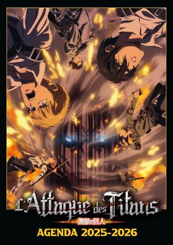 Agenda scolaire 2025-2026 L'Attaque des Titans: saison finale (2025-2026) von YNNIS