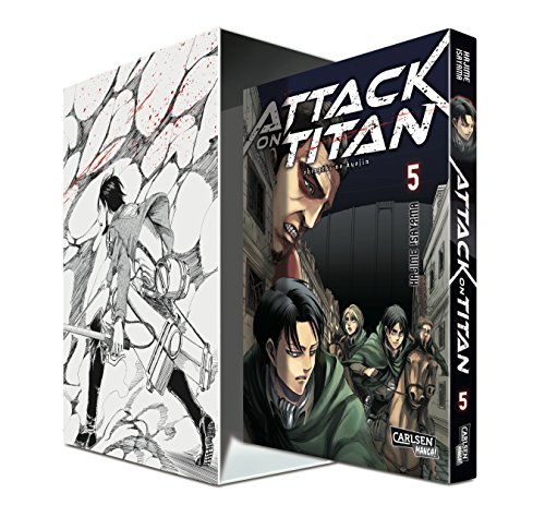 Attack on Titan, Band 5 im Sammelschuber mit Extra: Extra: Abzeichen »Flügel der Freiheit« als Bügelbild Attack on Titan, Band 5 im Sammelschuber mit Extra: Extra: Abzeichen »Flügel der Freiheit« als Bügelbild