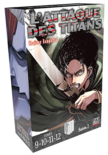 L'Attaque des Titans Coffret T09 à T12: Coffret 4 tomes von PIKA