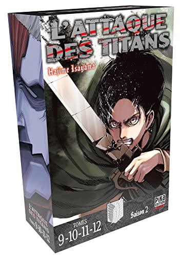 L'Attaque des Titans Coffret T09 à T12: Coffret 4 tomes