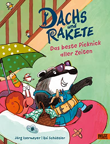 Dachs und Rakete - Das beste Picknick aller Zeiten: Vierfarbiges Bilderbuch von Beltz