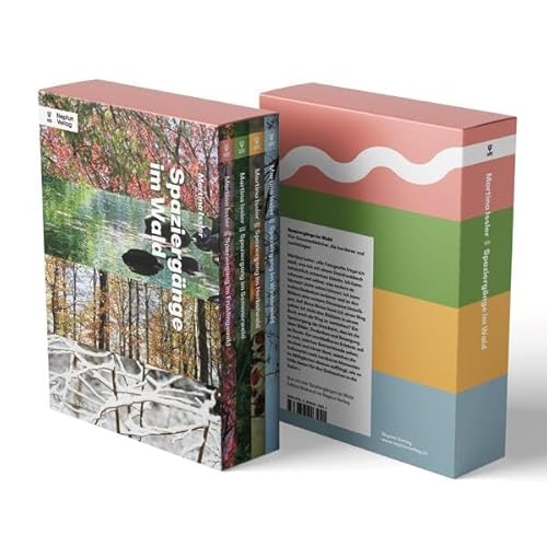 Spaziergänge im Wald: Box enthält die Bände: Spaziergang im Frühlingswald - Spaziergang im Sommerwald - Spaziergang im Herbstwald - Spaziergang im Winterwald. (edition bildreich)