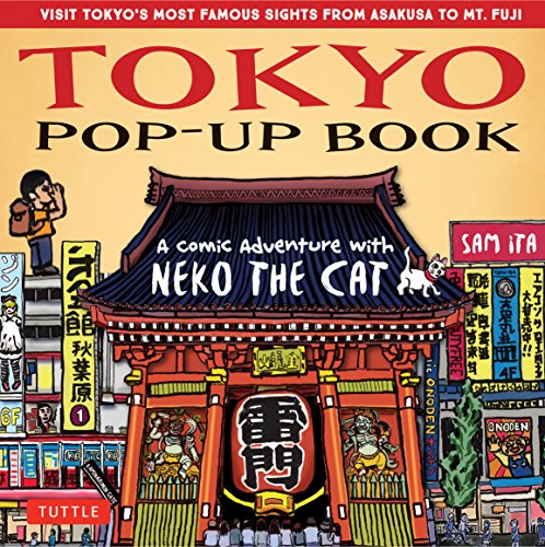 Tokyo Pop-up Book: A Comic Adventure With Neko the Cat