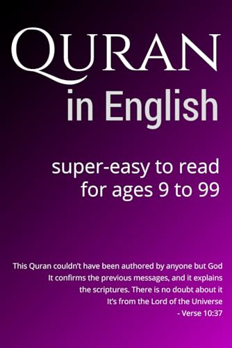 Quran in English: Super-Easy to Read. For ages 9 to 99. von ClearQuran