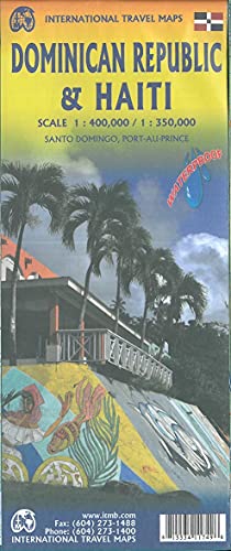 Dominican Republik & Haiti: ITMB Amerika: waterproof/wasserfest Stpl. Santo Domingo 16T., Stpl. Port-au-Prince 18T., Dominican Republik & Haiti: ITMB Amerika: waterproof/wasserfest Stpl. Santo Domingo 16T., Stpl. Port-au-Prince 18T.,