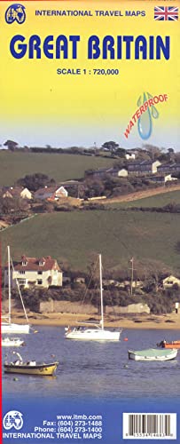 Great Britain Travel Reference Map 1 : 720 000
