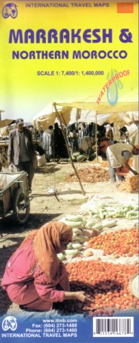 Marrakech & Northern Morocco: ITMB Afrika & Mittlerer Osten: Waterproof von International Travel Maps