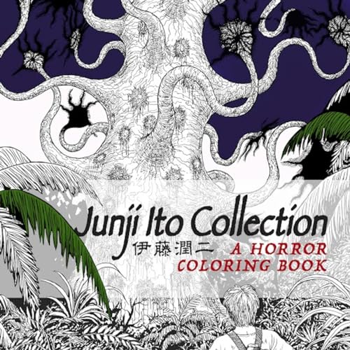Junji Ito Collection: A Horror Coloring Book von GARDNERS