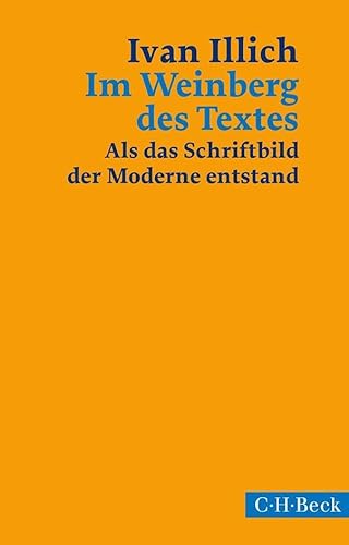 Im Weinberg des Textes: Als das Schriftbild der Moderne entstand (Beck Paperback)
