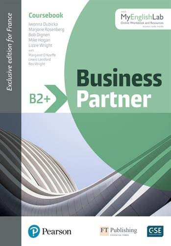 Business Partner B2+ : Coursebook + MyEnglishLab von Pearson