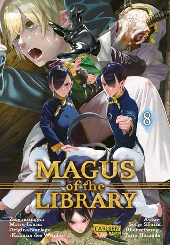 Magus of the Library 8: Fantasievolles Abenteuer um eine magische Bibliothek und ein Kind mit großen Träumen von Carlsen Manga