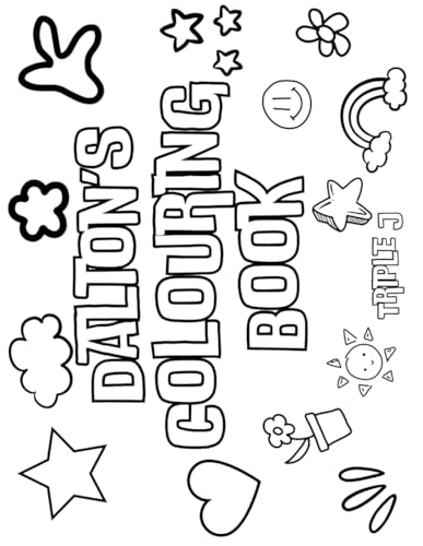 Dalton's Colouring Book: Personalised with Your Name on Every Page Dalton's Colouring Book: Personalised with Your Name on Every Page von Independently published