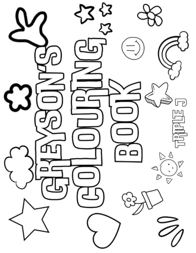 Greyson's Colouring Book: Personalised with Your Name on Every Page Greyson's Colouring Book: Personalised with Your Name on Every Page von Independently published