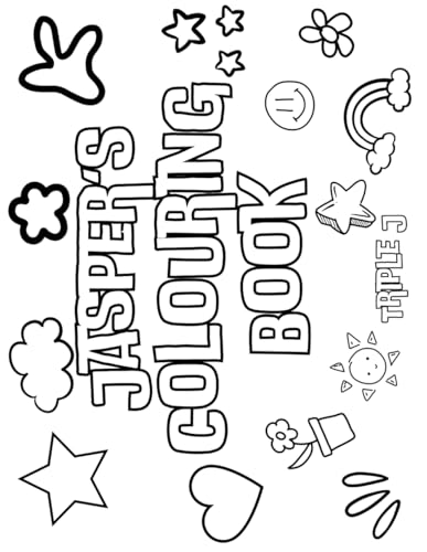 Jasper's Colouring Book: Personalised with Your Name on Every Page Jasper's Colouring Book: Personalised with Your Name on Every Page von Independently published