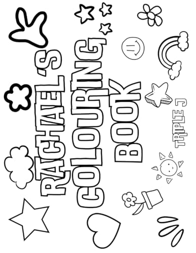 Rachael's Colouring Book: Personalised with Your Name on Every Page Rachael's Colouring Book: Personalised with Your Name on Every Page von Independently published