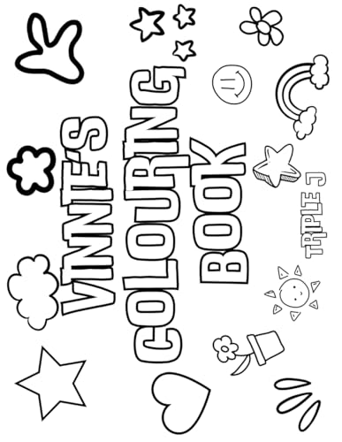 Vinnie's Colouring Book: Personalised with Your Name on Every Page Vinnie's Colouring Book: Personalised with Your Name on Every Page von Independently published