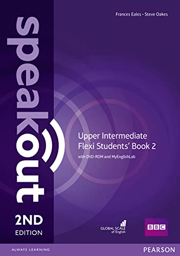 Speakout Upper Intermediate 2nd Edition Flexi Students' Book 2 with MyEnglishLab Pack von Pearson Education