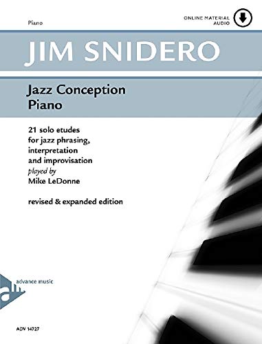 JAZZ CONCEPTION PIANO +CD von ADVANCE MUSIC