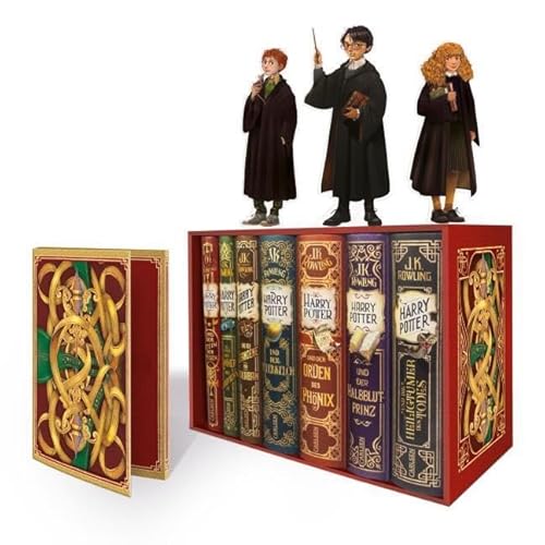 Die komplette Harry Potter-Reihe im Schuber + 1 original Harry Potter Button Badge Pack Die komplette Harry Potter-Reihe im Schuber + 1 original Harry Potter Button Badge Pack