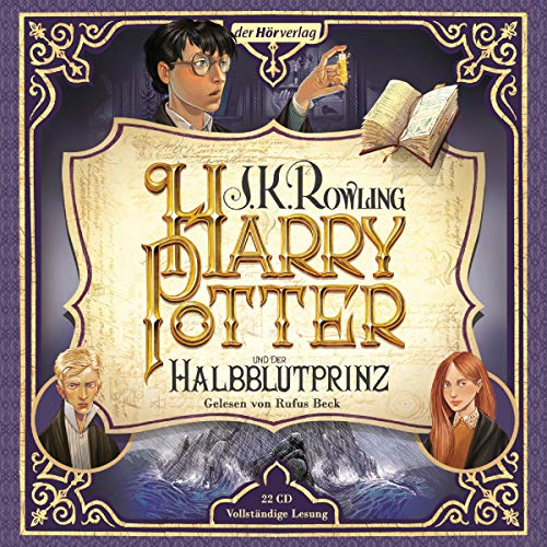 Harry Potter - Der Halbblutprinz als Hörbuch + 1 original Harry Potter Button