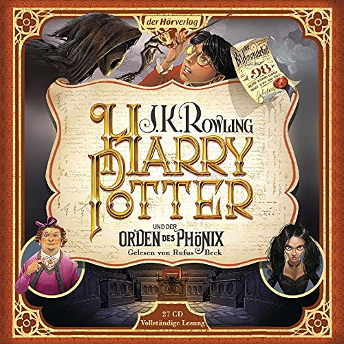 Harry Potter - Der Orden des Phönix als Hörbuch + 1 original Harry Potter Button Harry Potter - Der Orden des Phönix als Hörbuch + 1 original Harry Potter Button