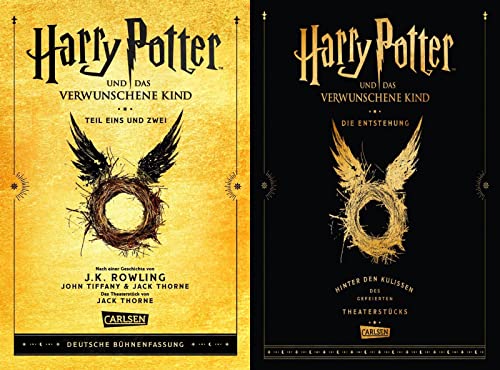 Harry Potter und das verwunschene Kind: Deutsche Bühnenfassung + Hinter den Kulissen + 1 original Harry Potter Button Harry Potter und das verwunschene Kind: Deutsche Bühnenfassung + Hinter den Kulissen + 1 original Harry Potter Button