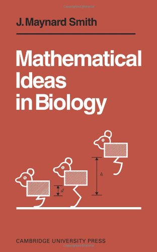 Mathematical Ideas in Biology von Cambridge University Press
