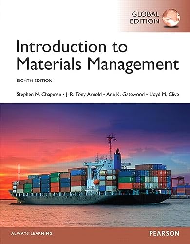 Introduction to Materials Management, Global Edition (Business and Economics) von Pearson