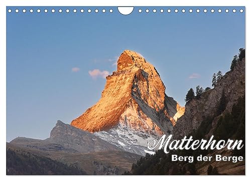 Matterhorn - Berg der Berge (Wandkalender 2025 DIN A4 quer), CALVENDO Monatskalender von CALVENDO