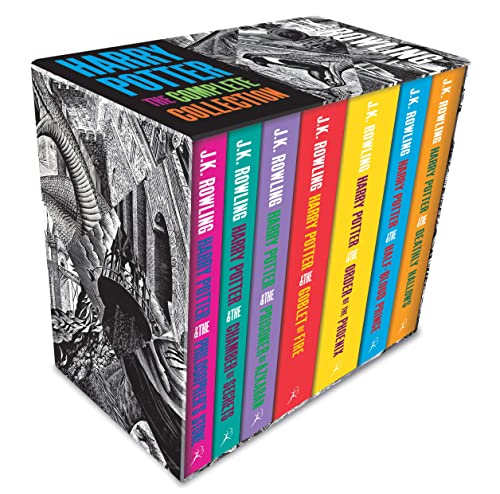 Harry Potter Boxed Set: The Complete Collection (Adult Paperback): Contains: Philosopher's Stone / Chamber of Secrets / Prisoner of Azkaban / Goblet ... Phoenix / Half-Blood Prince / Deathly Hollows