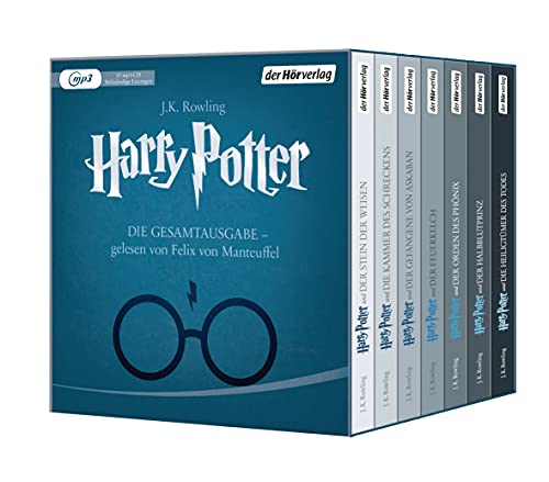Harry Potter - Die Gesamtausgabe - gelesen von Felix von Manteuffel von Hoerverlag DHV Der